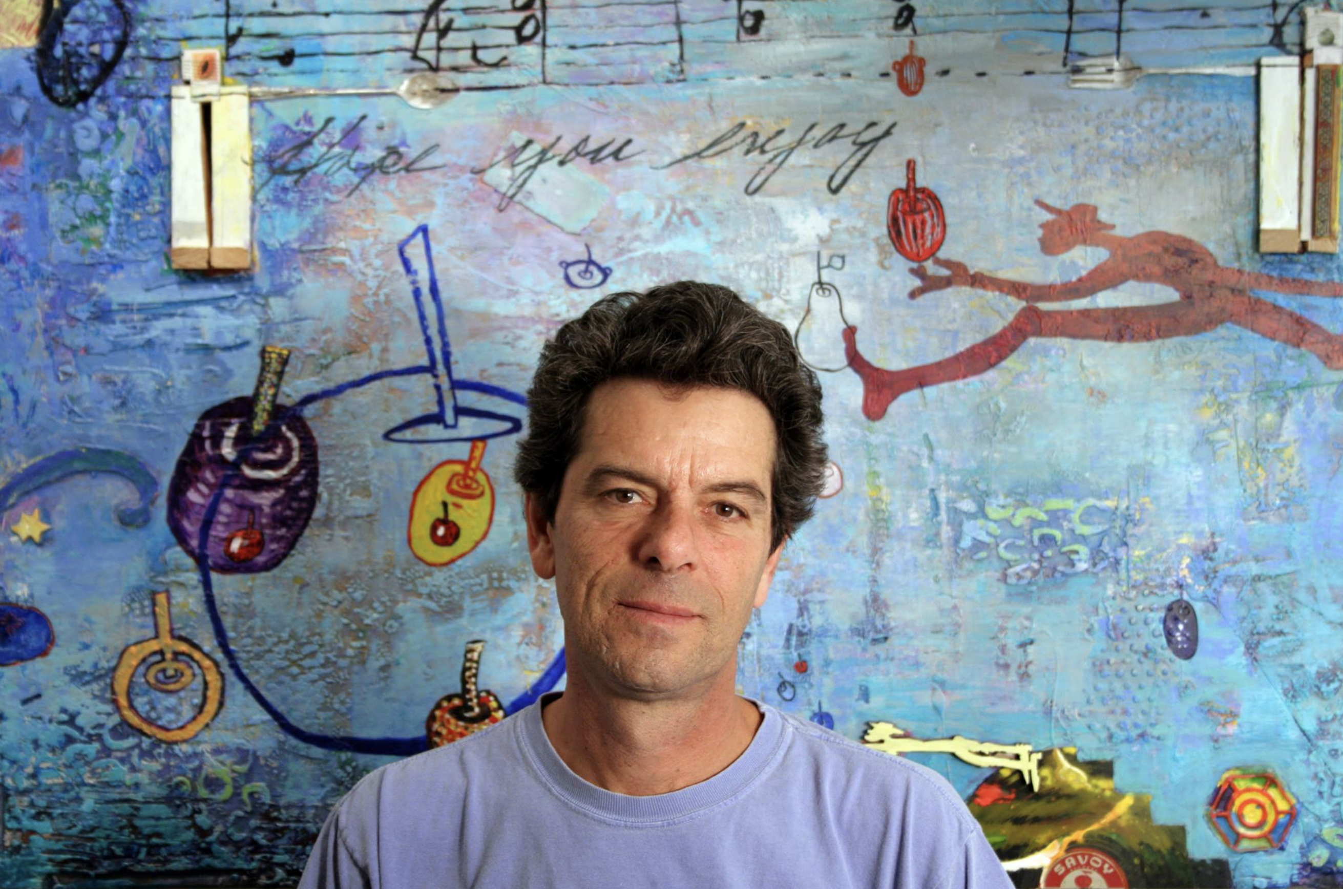 Andy Saftel with Roy Milner