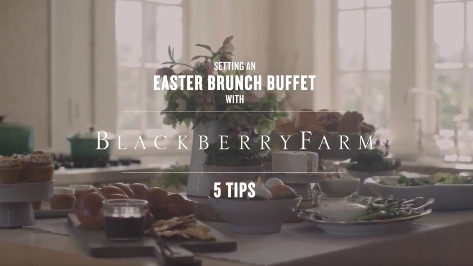 Five Tips to a Better Easter Brunch